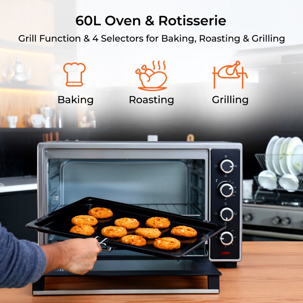 Microwave oven deals with rotisserie function