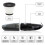 Quest (Black) Quest 2-in-1 Upright Handheld Bagless Vacuum Cleaners 4