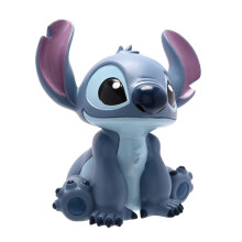 Disney Lilo Stitch Resin Free Standing Blue Resin Money Box Bank