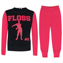 (7-8 Years, Pink) Unisex Pyjamas Pink Floss A2Z Print Xmas Outfits