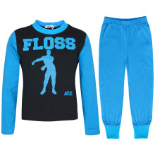 (9-10 Years, Blue) Unisex Pyjamas Blue Floss A2Z Print Xmas Outfits