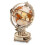 Globe Light Wooden World Map DIY Mechanical Moving USB Puzzle Map 1