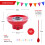 Global Gizmos 55889 400 W Retro Candy Floss Maker | Carnival Style 2