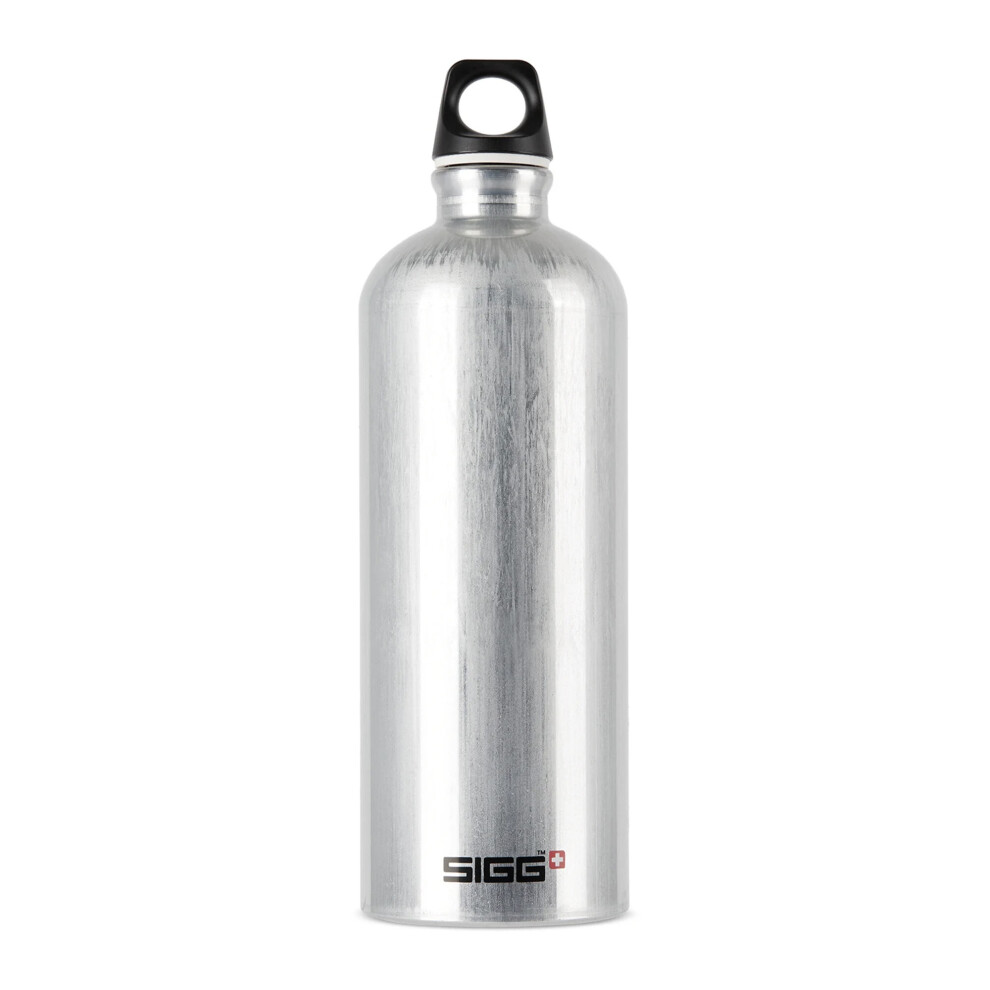 (One Size, Aluminium Grey) Sigg Traveller 1L Water Bottle