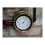 Wall Mounted Industrial Pipe Clock | Pressure Gauge Style 3