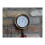 Wall Mounted Industrial Pipe Clock | Pressure Gauge Style 5