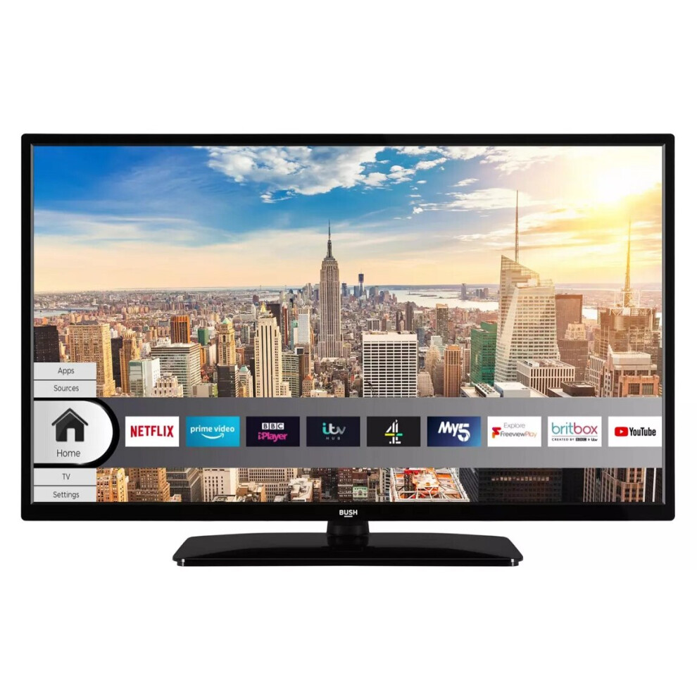 Bush Dled32hdsc 32" Smart Hd Ready Hdr Dled Tv Freeview Play