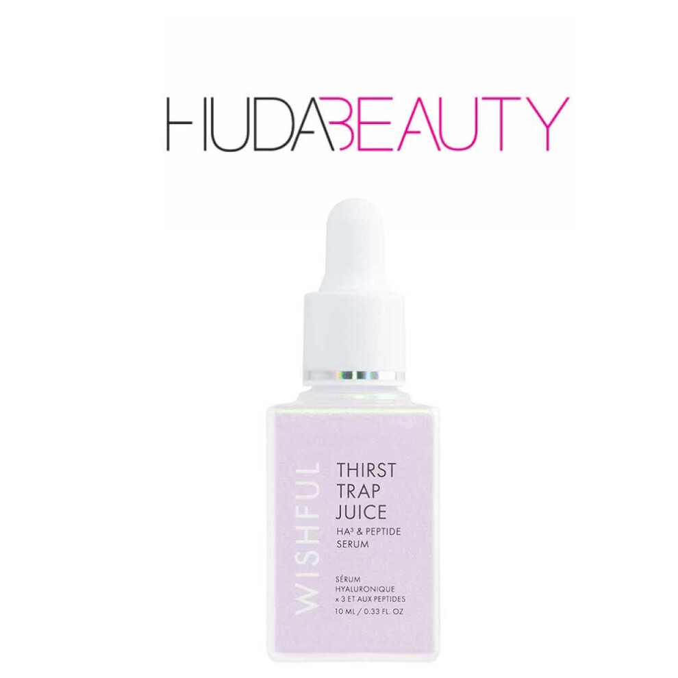 HUDA BEAUTY WISHFUL Thirst Trap Juice HA3 Peptide Serum 10ml