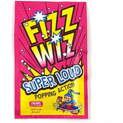 Fizz Wiz Cherry Popping Candy 5g ( pack of 100 ) 1