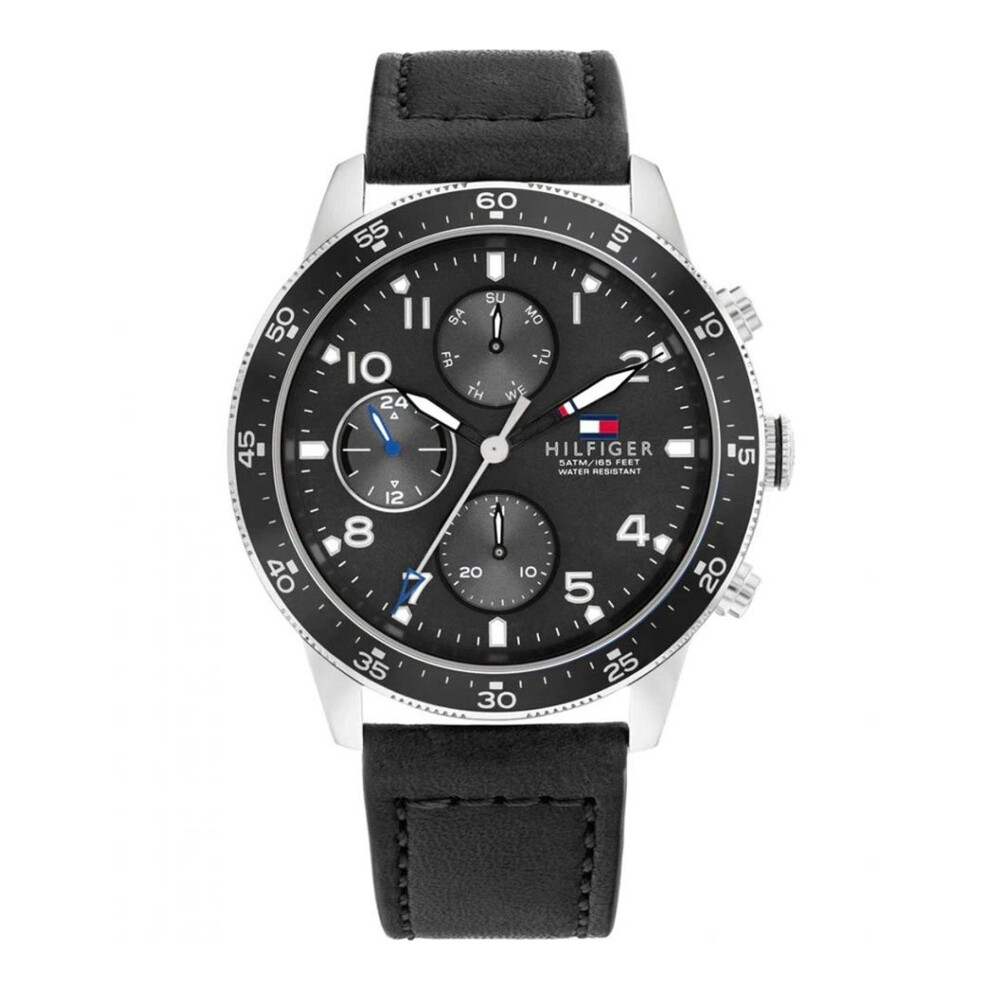 Tommy Hilfiger 1791947 Multi Dial Quartz Men's Watch Black
