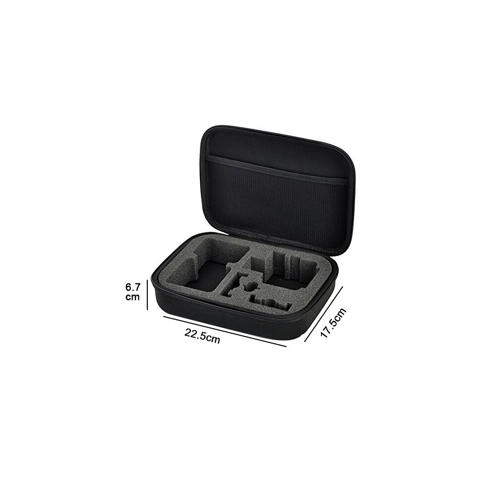 (Typy R) For Gopro Accessories Set for Go Pro Hero 10 9 8 7 6 5 4 Kit 3 Way Selfie Stick for Eken H8r Xiaomi for Osmo Action Yi EVA Case