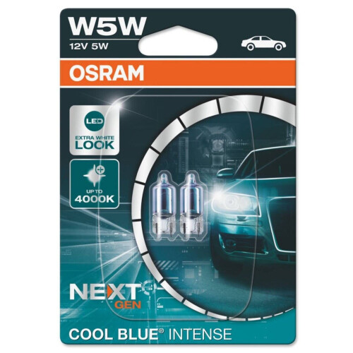 OSRAM Osram W5W Cool Blue Intense NextGen Ny Generation