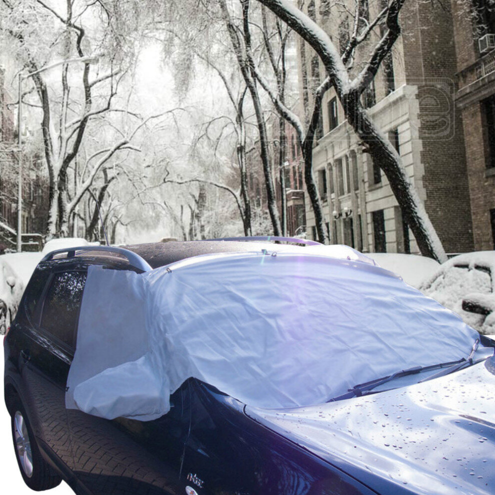 Large Car Windscreen Cover Frost Ice Shield Snow Protector MPVs & 4x4s