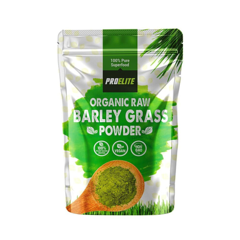 Proelite (500G) Organic Barley Grass Powder Detox Weight Loss