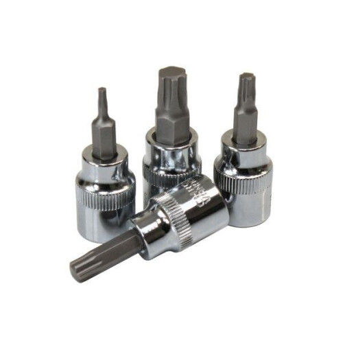 us pro US PRO Tools 9pc 3/8" DR Torx Plus Bit Sockets On Rail TP10 - TP50 1293 2