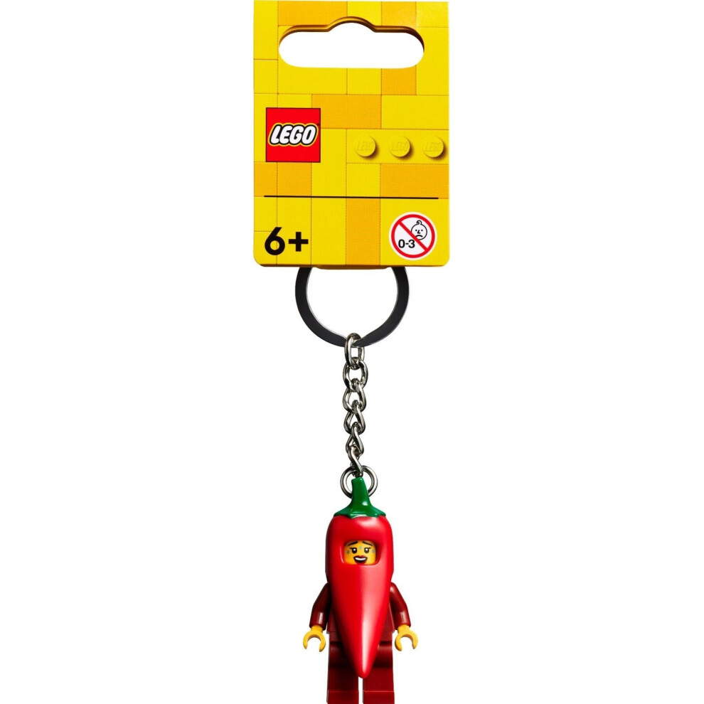 LEGO Chilli Pepper Girl Minifigure Keychain 854234