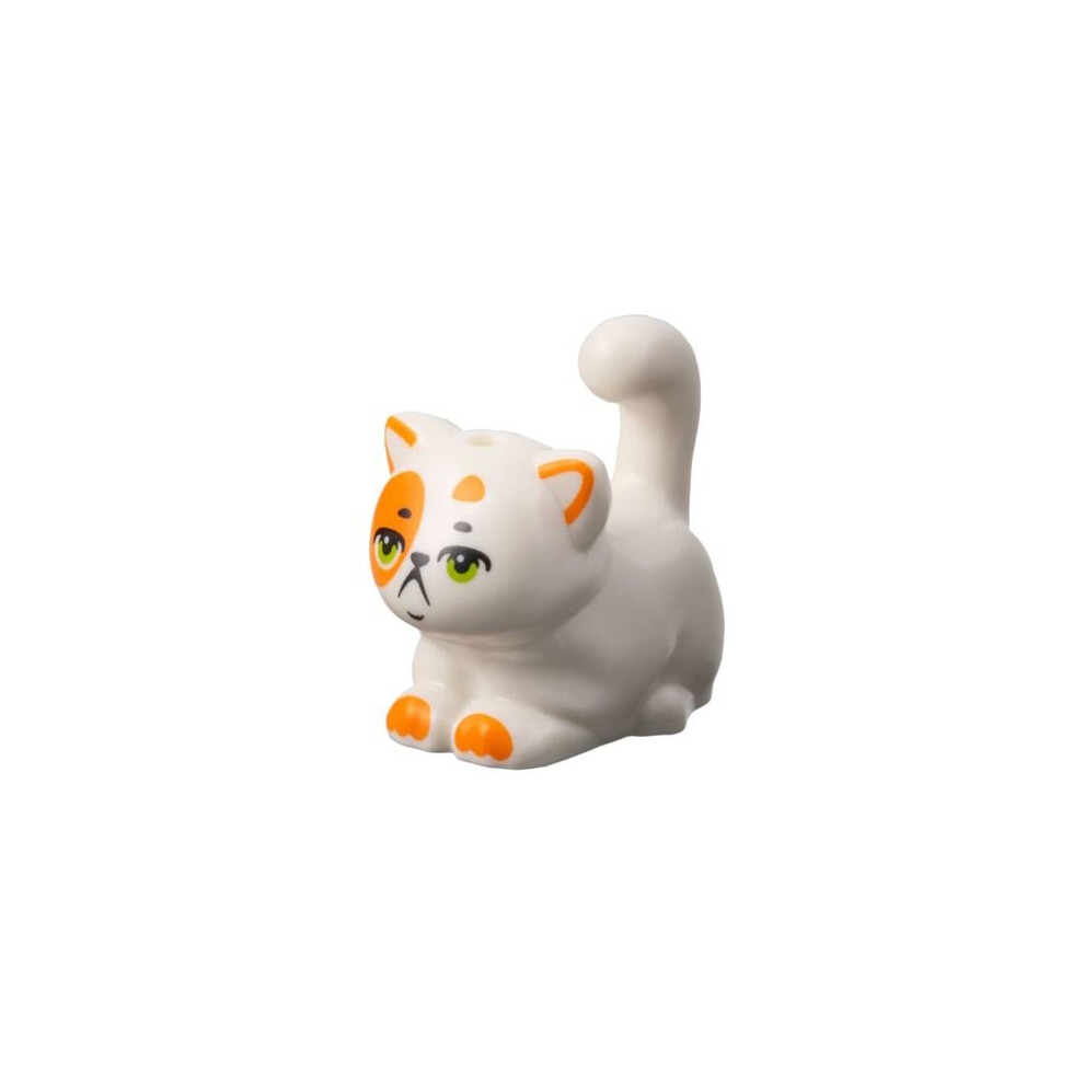 LEGO Animal Friends White Cat Lying Churro