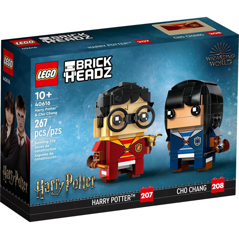 LEGO Brickheadz Harry Potter and Cho Chang Set 40616