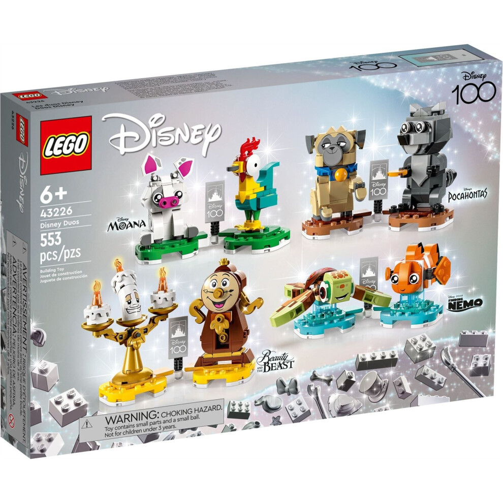 LEGO Disney Duos 100th Anniversary Celebration Display Set 43226