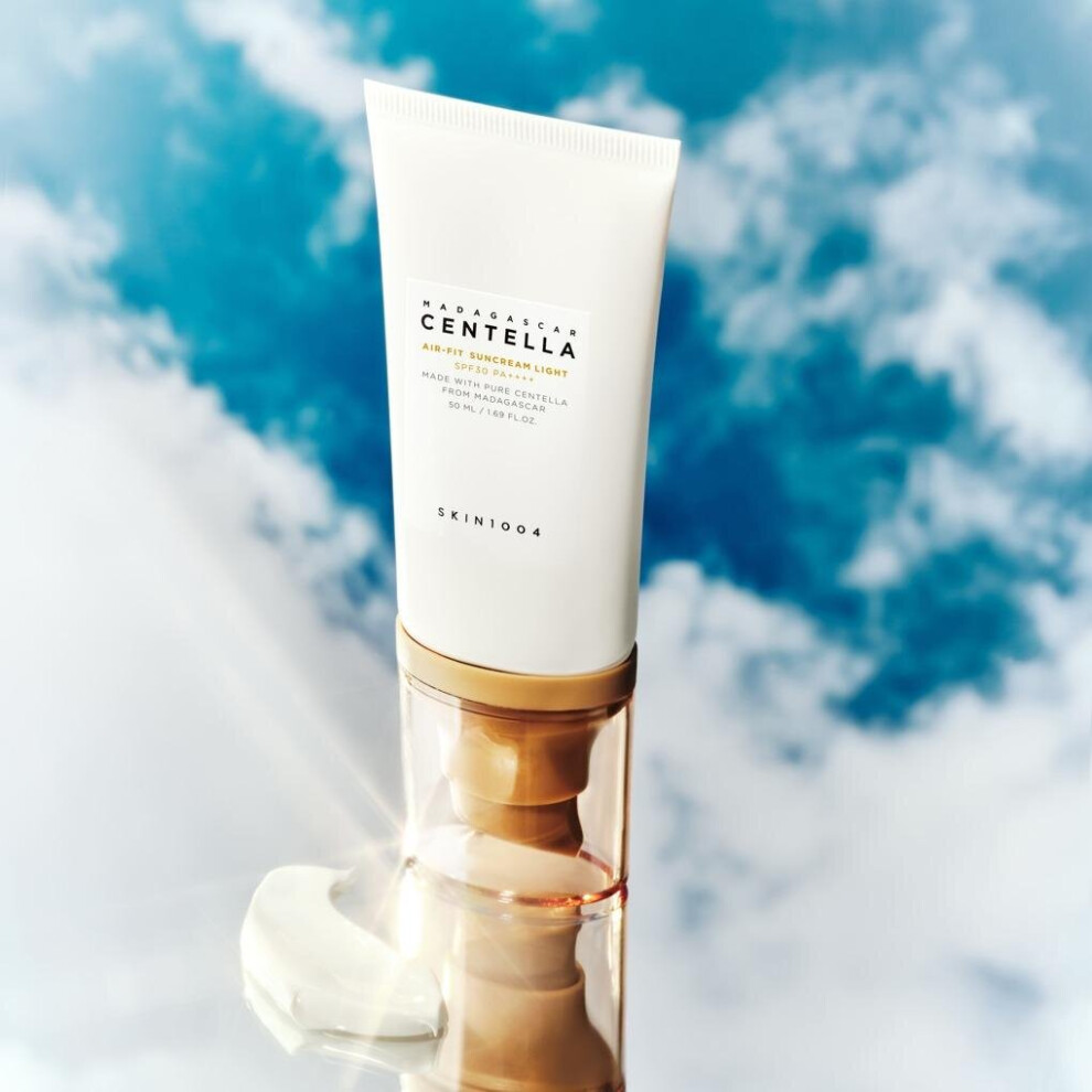 Skin1004 - Madagascar Centella Air Fit Suncream Light 50Ml - Image 4