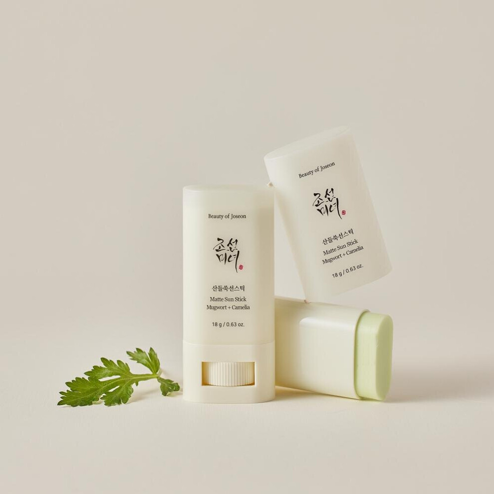 Beauty Of Joseon Matte Sun Stick : Mugwort + Camelia 18G