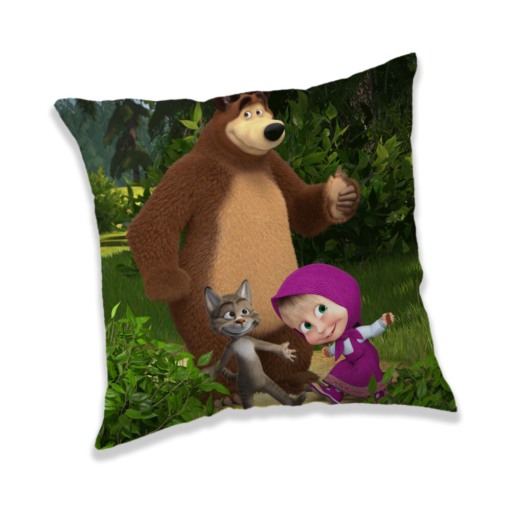 Masha and the Bear Decorative Cushion 40 x 40 x 8 cm