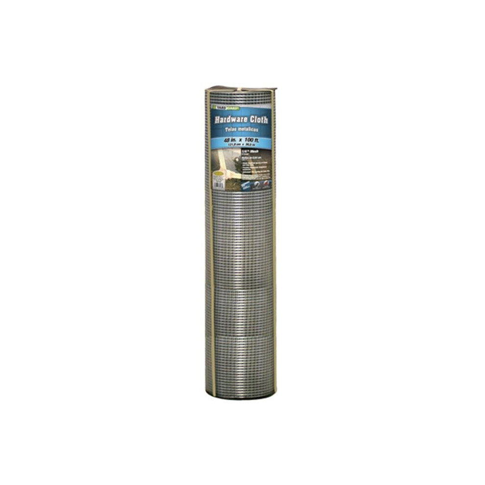 Midwest Air 48 In. X 100 Ft. 0.25 In. Mesh Galvanized Hardware Cloth 758218264218