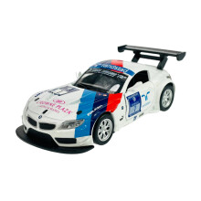 MSZ BMW Z4 GT3 White 1:38 Die Cast Metal Model New in Box