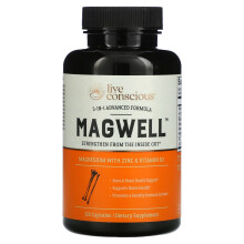 Live Conscious, MagWell, 3-in-1 Fejlesztett Formula, 120 Kapszula