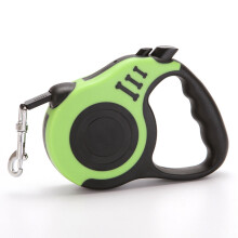 (GREEN) Dog leads dog leash auto-scalable 5m