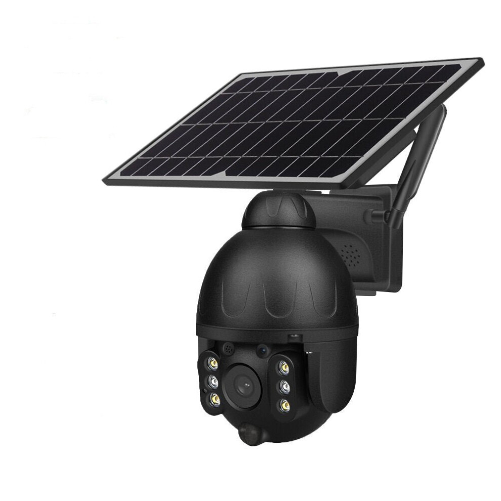 (4G) 4G/WIFI Version HD 1080P Solar Camera PIR Human Body Sensor Two-way Voice Night Vision Cloud Storage Waterproof