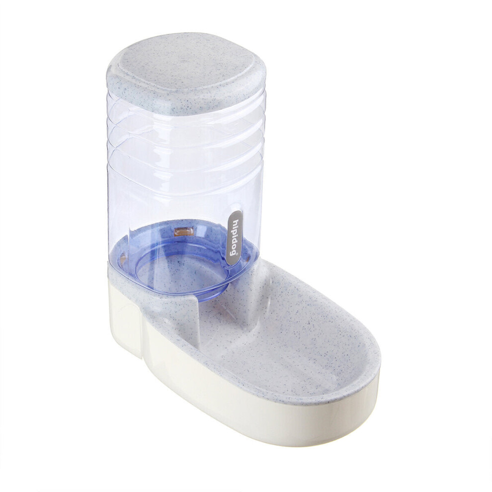 (E) 3.8L Automatic Pet Cat Feeder Waterer Food Dispenser Cats Supplies Dish Bowl