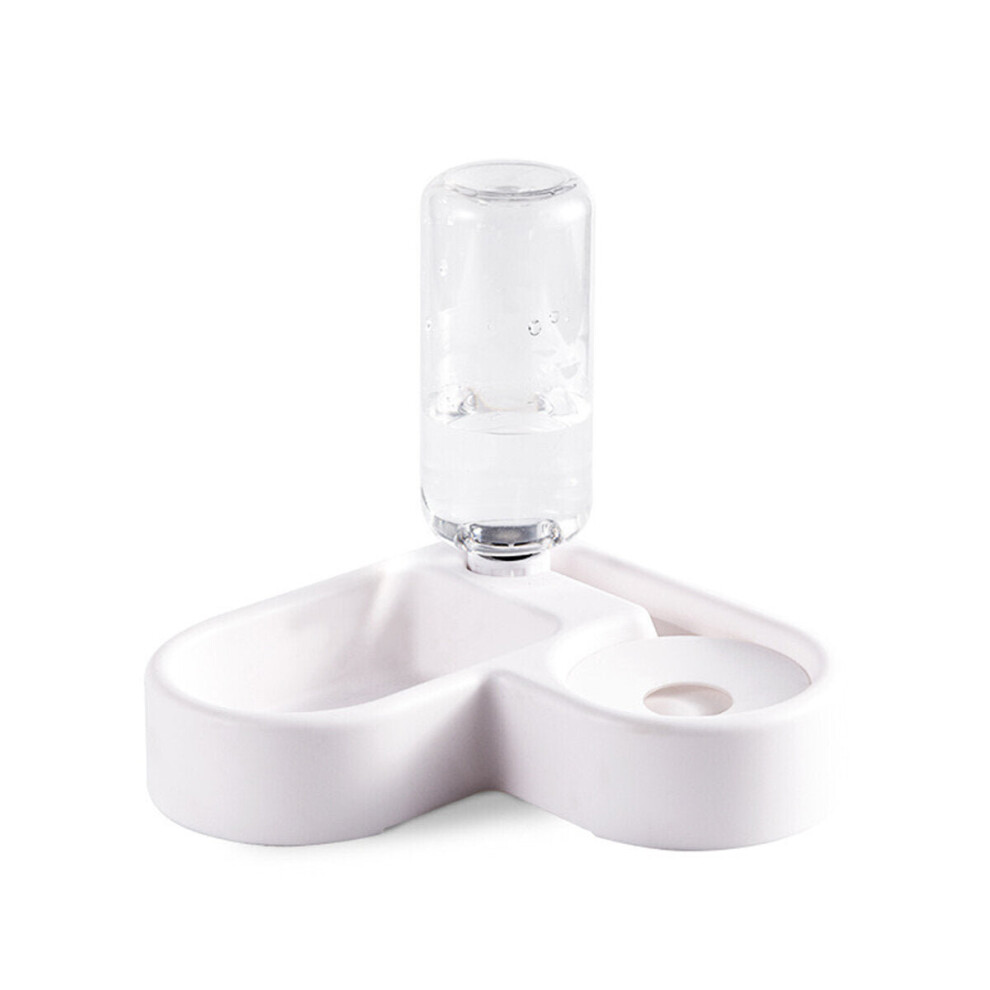 500ml Pet Water Drinker Dispenser Heart-shaped Automatic Dog Cat Feeder Waterer Bowl Bottle