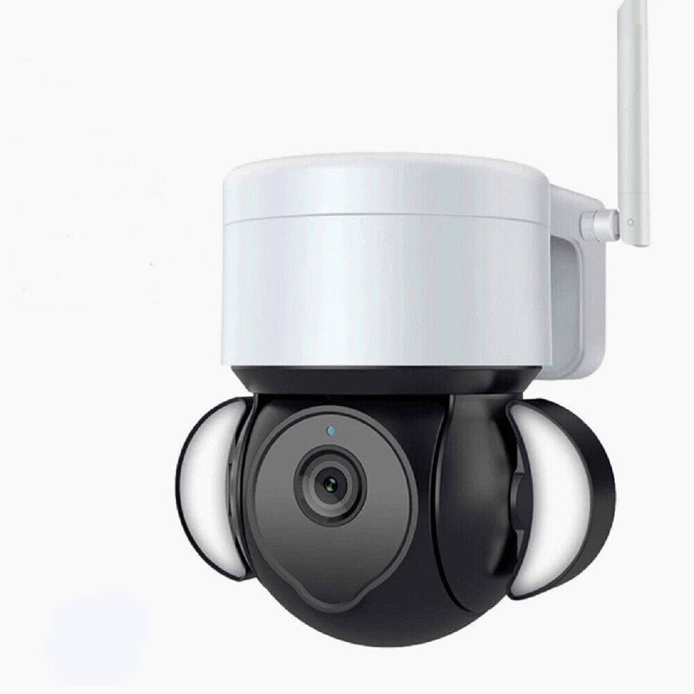 (3MP, UK Plug) 5MP Wifi Outdoor IP Camera Smart Auto Tracking Human Detection Wireless CCTV Surveillance Courtyard Camera Smart Light IP66 Waterproof