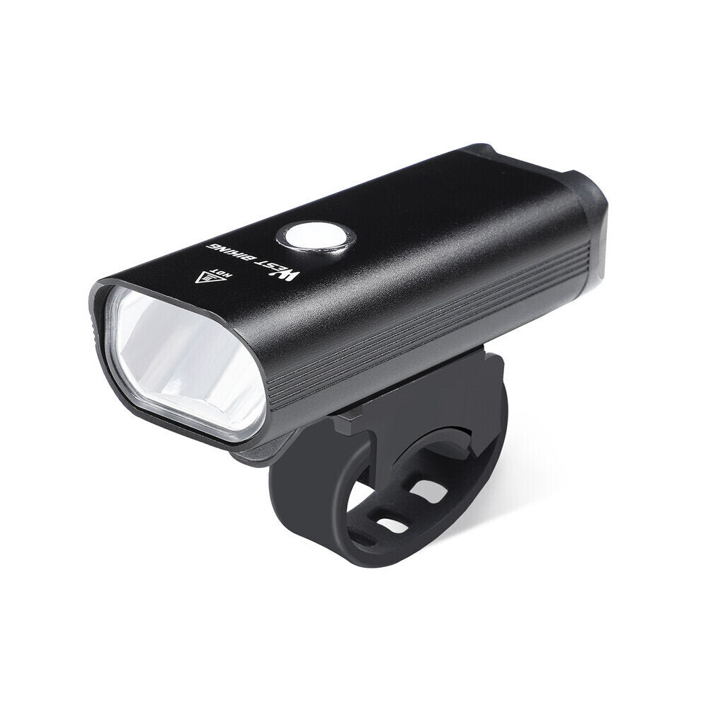 2200mAh 400Lm Bike Light Rainproof USB Rechargeable LED MTB Front Lamp Headlight Aluminum Alloy Ultralight Bike Flashlight