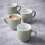 Set of 4 Sage Gloss Effect Tea Coffee Mugs Cups Kitchenware Mug Premium Quality 2