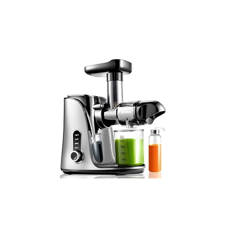 Amzchef Cold Press Juicer with 2 Speed Control - High Juice Yield Juicer