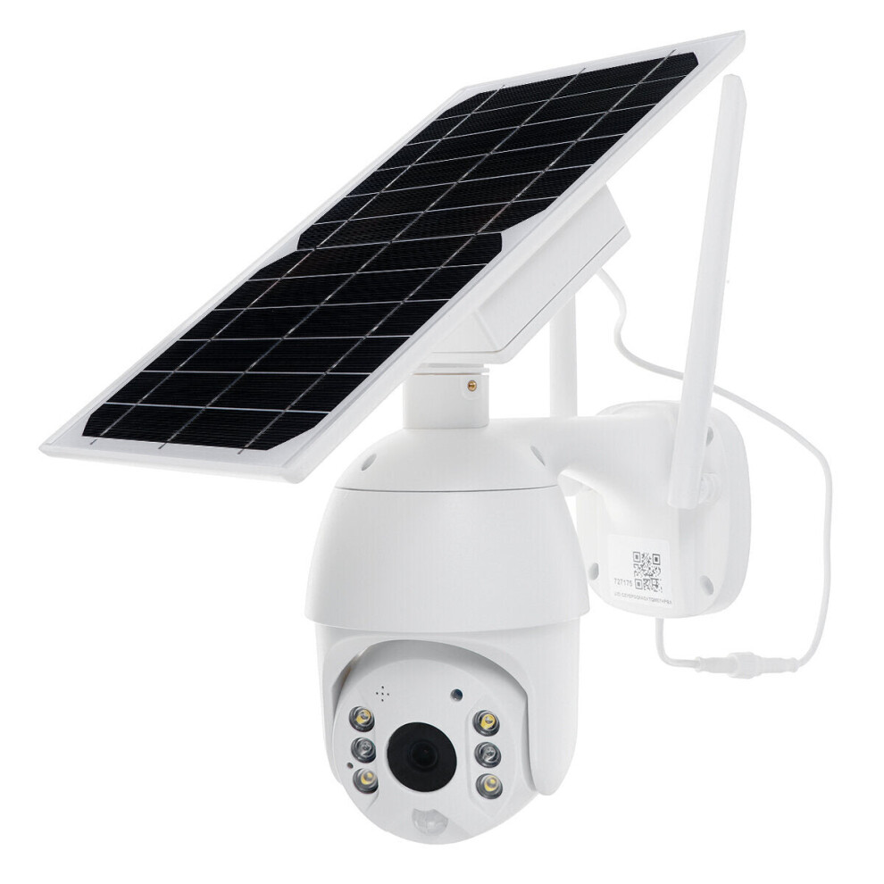 1080P HD Solar IP Camera Wireless Wifi Security IP66 Waterproof Camera 350 Pan Tilt Zoom IR Network CCTV Surveillance Outdoor Speed Dome