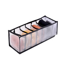 (Black, Leggings 7 Grid) Grids 67 Clothes Jeans Pants Storage Bag Drawer Mesh Divider Organizer Boxes
