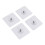 Living And Home Modern Carbon Steel Wall Mounted Towel Rack with Hooks 7