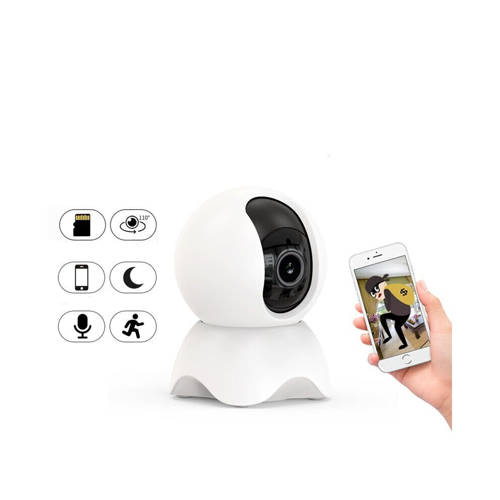 1080P WiFi Camera  HD IP Camera Wifi Monitor Intercom AI Auto Tracking Rotation Night Vision Function Android IOS APP