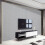 Living And Home Grey Linen Textured PVC Self-adhesive Wallpaper Roll 10M 1