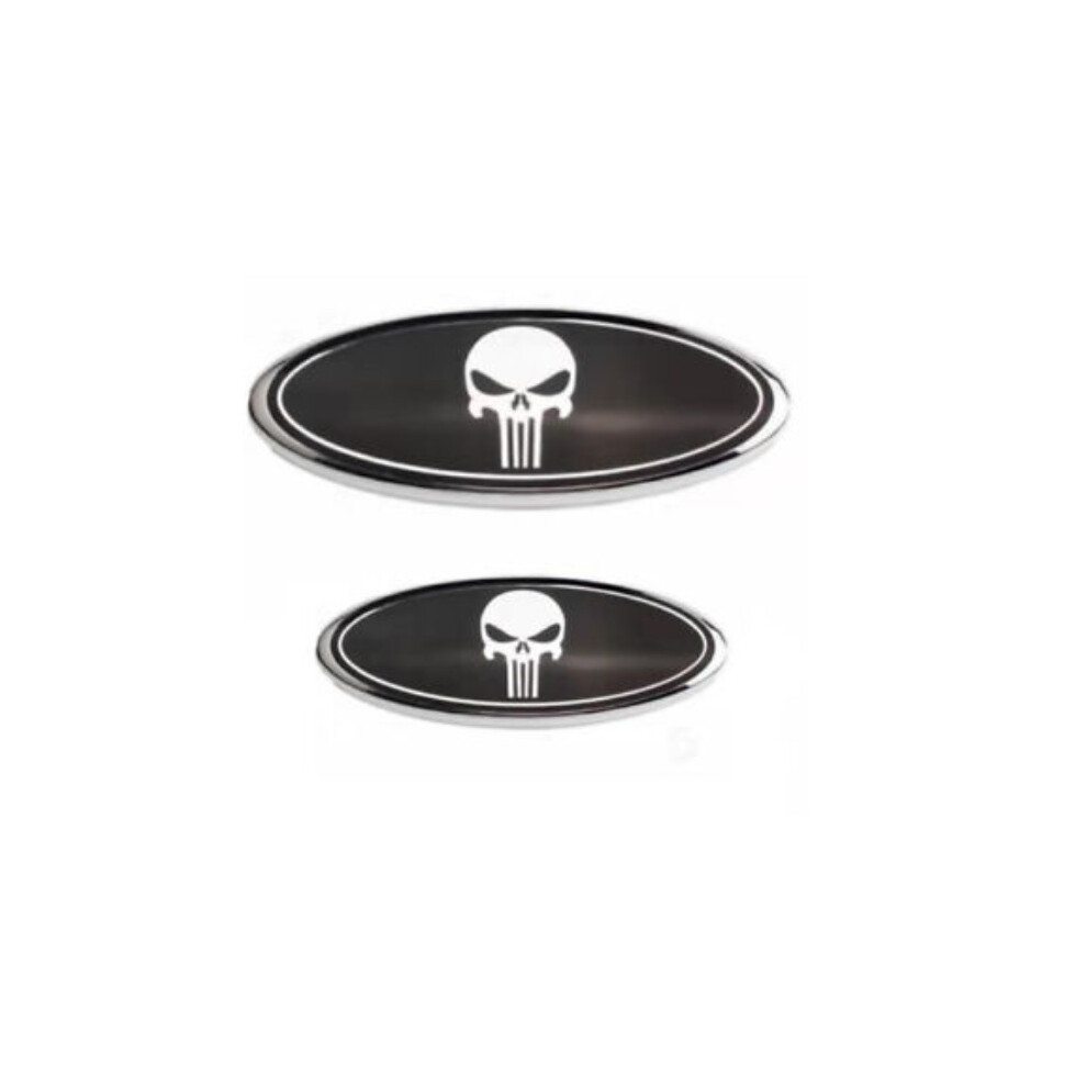 Newjass 9" & 7" Ford Oval Badge Punisher Transit Mk6 Mk7 Ranger Front & Rear