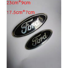 9" & 7" Ford Transit Front & Rear Grille Black Badge MK6 MK7 2006-2014