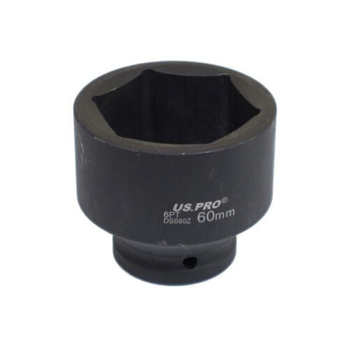 us pro US PRO Tools Single 3/4" DR 60MM 6PT Impact Socket 3713 1