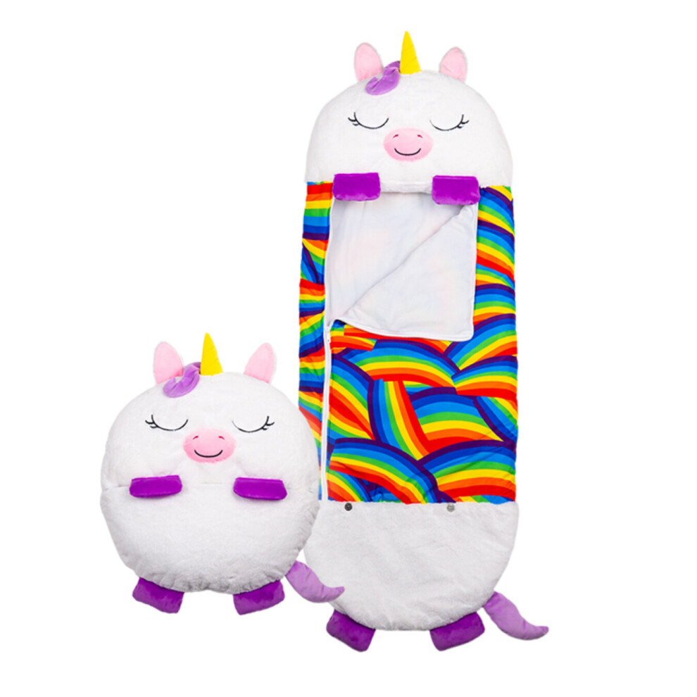Happy Nappers Unicorn 3-6 Years) White Medium