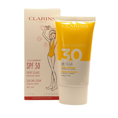 Clarins Clarins Sun Sun Care Cream Body 75ml SPF30 Hydration Comfort