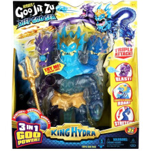 Heroes of Goo Jit Zu Deep Goo SEA KING HYDRA Figure With Triple Attack Light And Sound