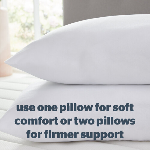 Silentnight Silentnight Cooler Summer Pillows 6 Pack Soft Medium Support 2