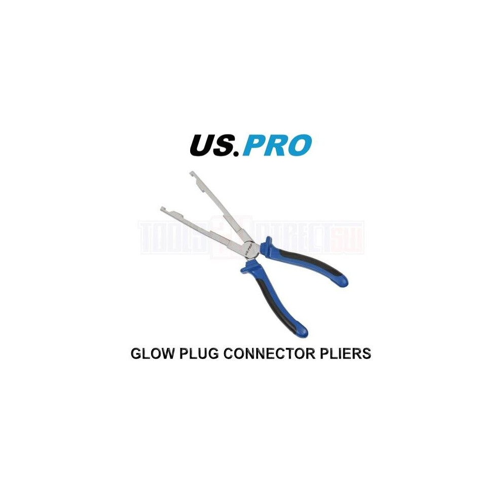 US PRO Tools Diesel Glow Plug Connector Removal Pliers Long Reach 5896